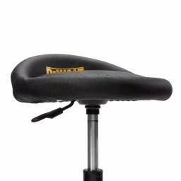 DEWALT Heavy-Duty Adjustable Shop Stool with Casters and Storage Shelf, 300 lb Capacity thumbnail 6
