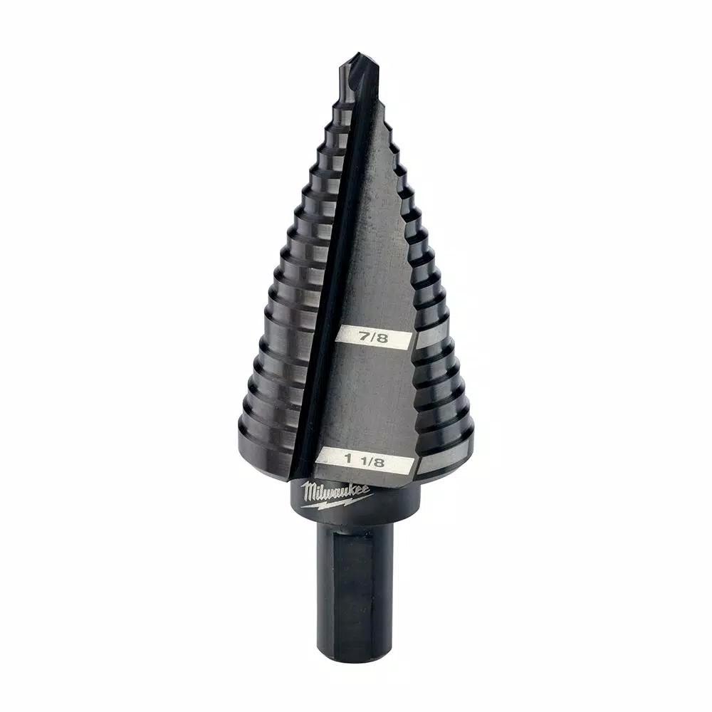 Milwaukee 33-Piece Black Oxide Step and Titanium SHOCKWAVE Drill Bit Set