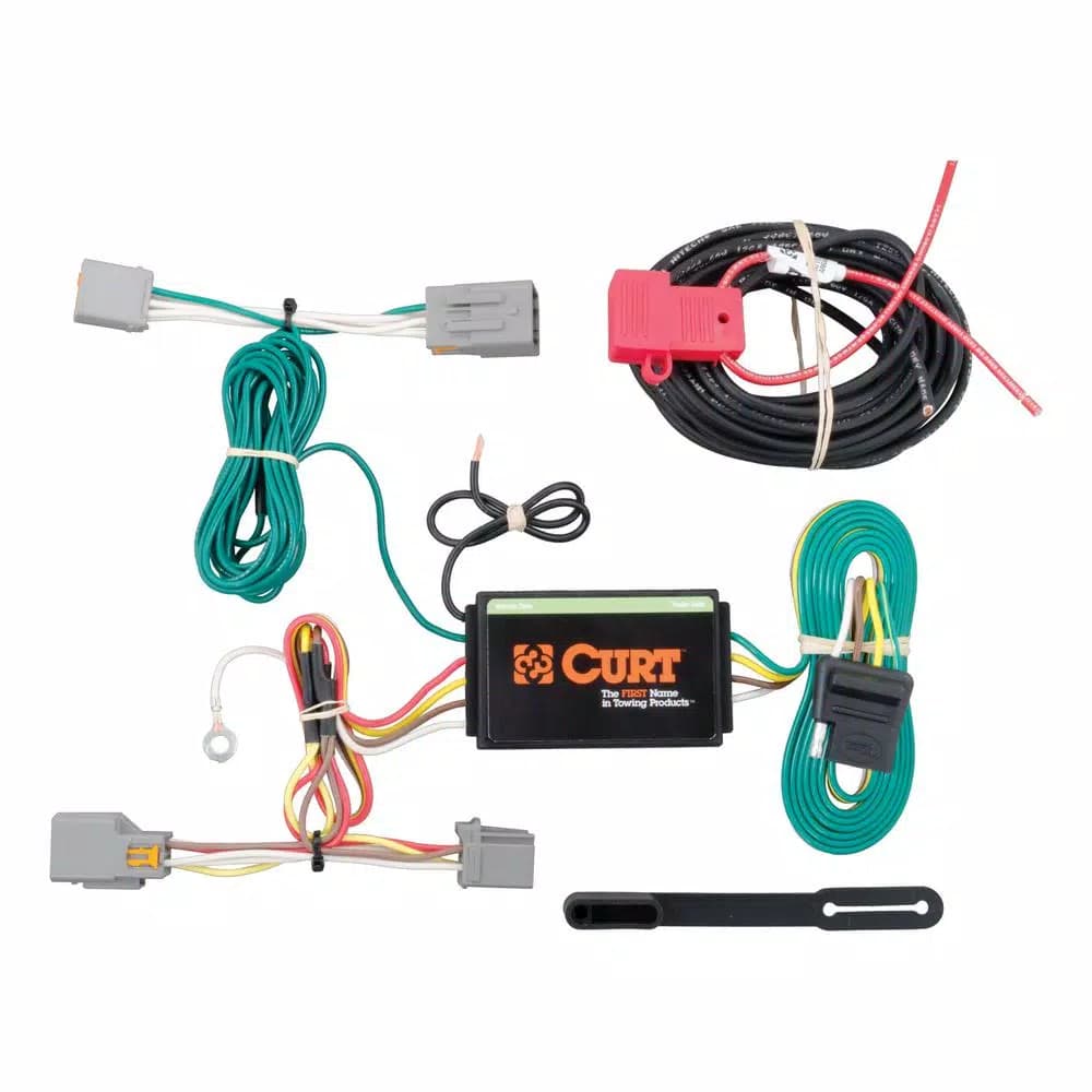 CURT Custom Vehicle-Trailer Wiring Harness for Ford Transit Connect, 4-Way Flat Output