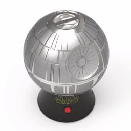 Pangea Brands Star Wars Death Star 3 oz. Hot Air Popcorn Popper, Grey Metallic Countertop Machine thumbnail 4