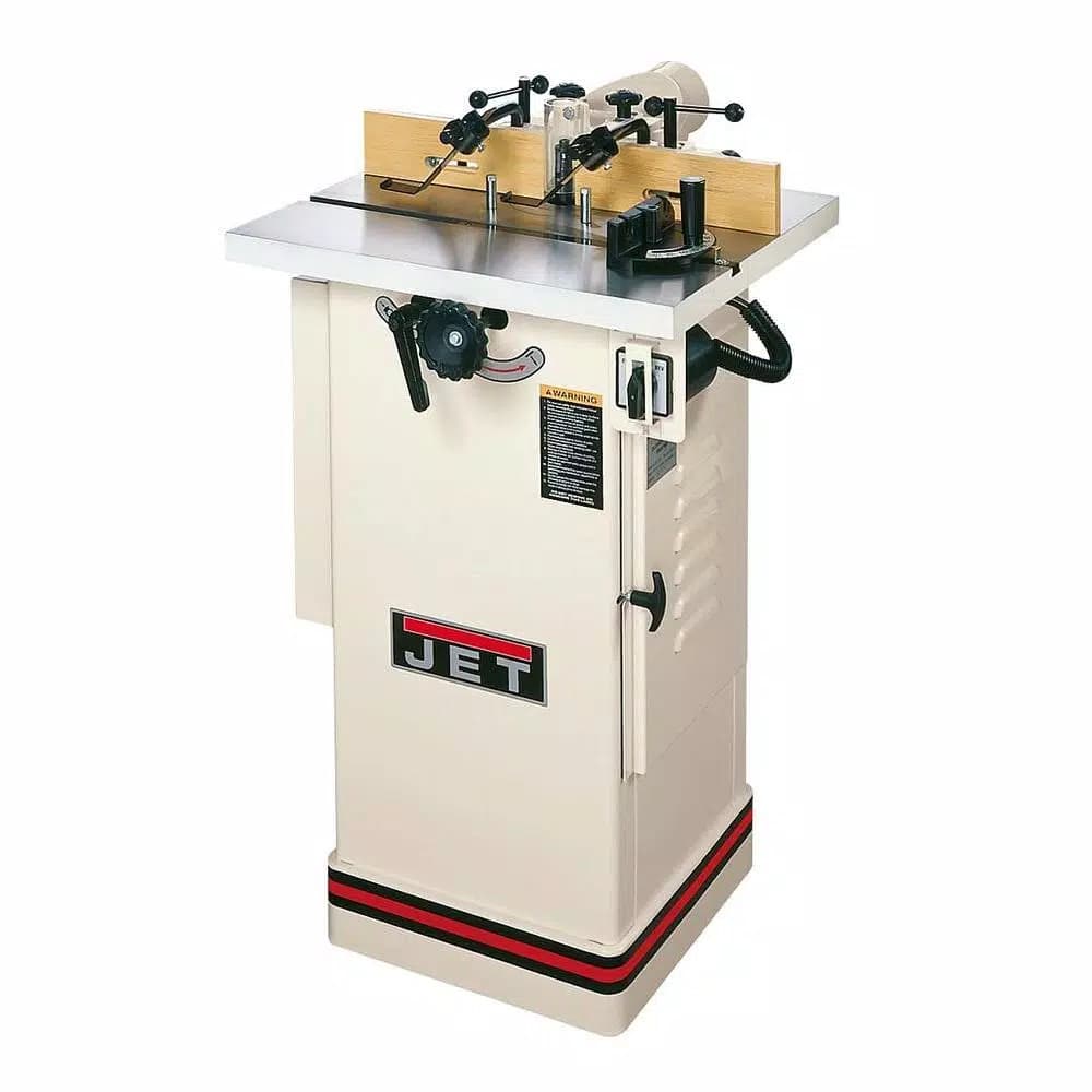 JET JWS-22CS 1.5 HP Woodworking Shaper with Interchangeable Spindle, 115/230V