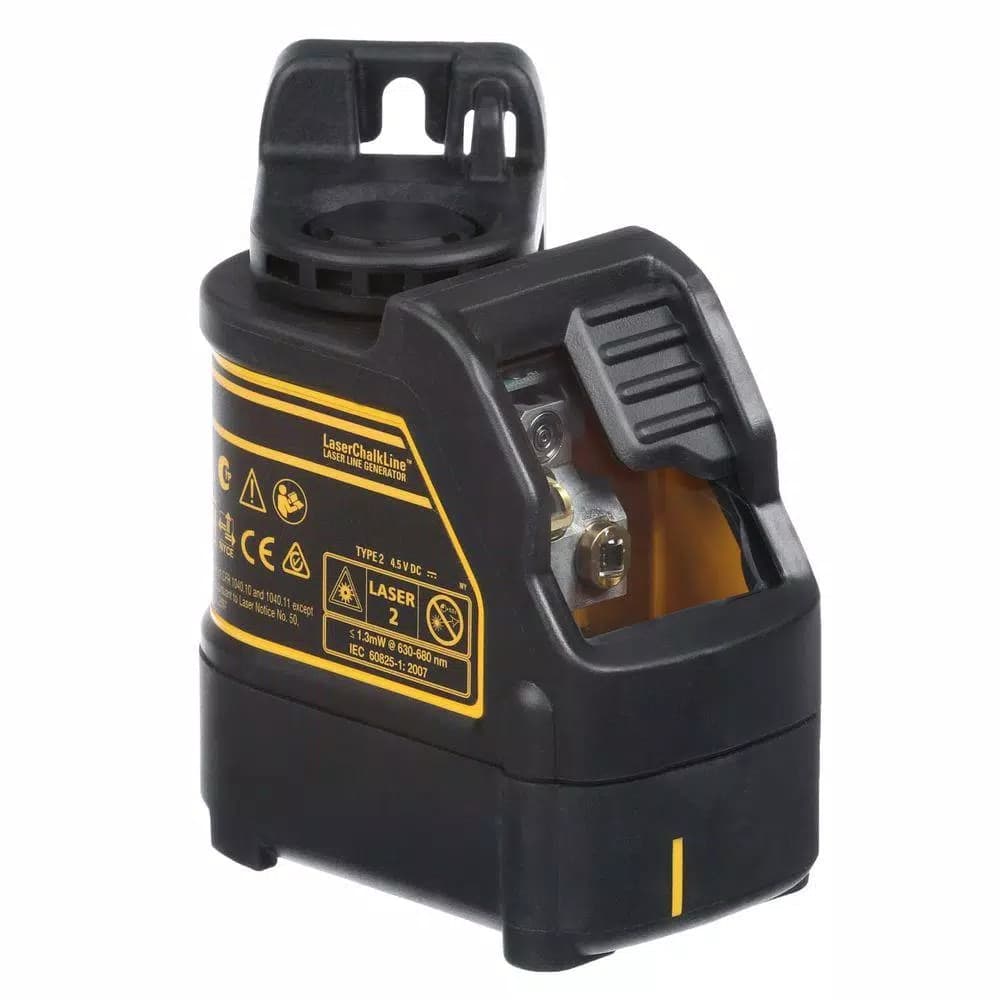 DEWALT DW088K Red Self-Leveling Cross-Line Laser Level with Case and Batteries