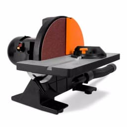 WEN 12 in. Corded Benchtop Disc Sander with Miter Gauge and Dust Collection System thumbnail 1
