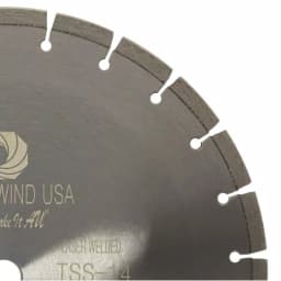 Whirlwind USA 14 in. Segmented Laser Welded Diamond Blade for Concrete, Stone, and Masonry thumbnail 2