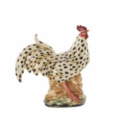 LITTON LANE 14 in. Colorful Rooster Decorative Ceramic Figurine - Farmhouse Style thumbnail 3