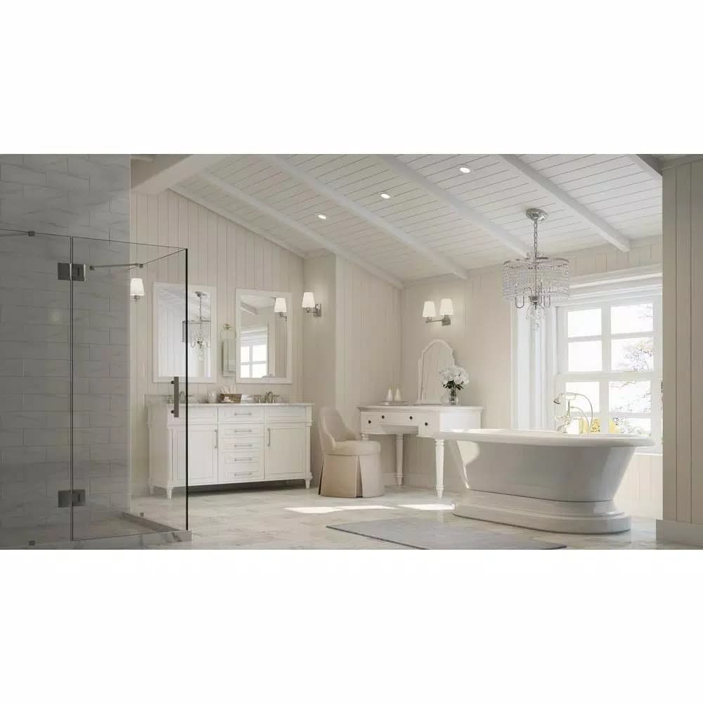 Delta Phoebe Brushed Nickel Towel Ring - Transitional Hand Towel Holder