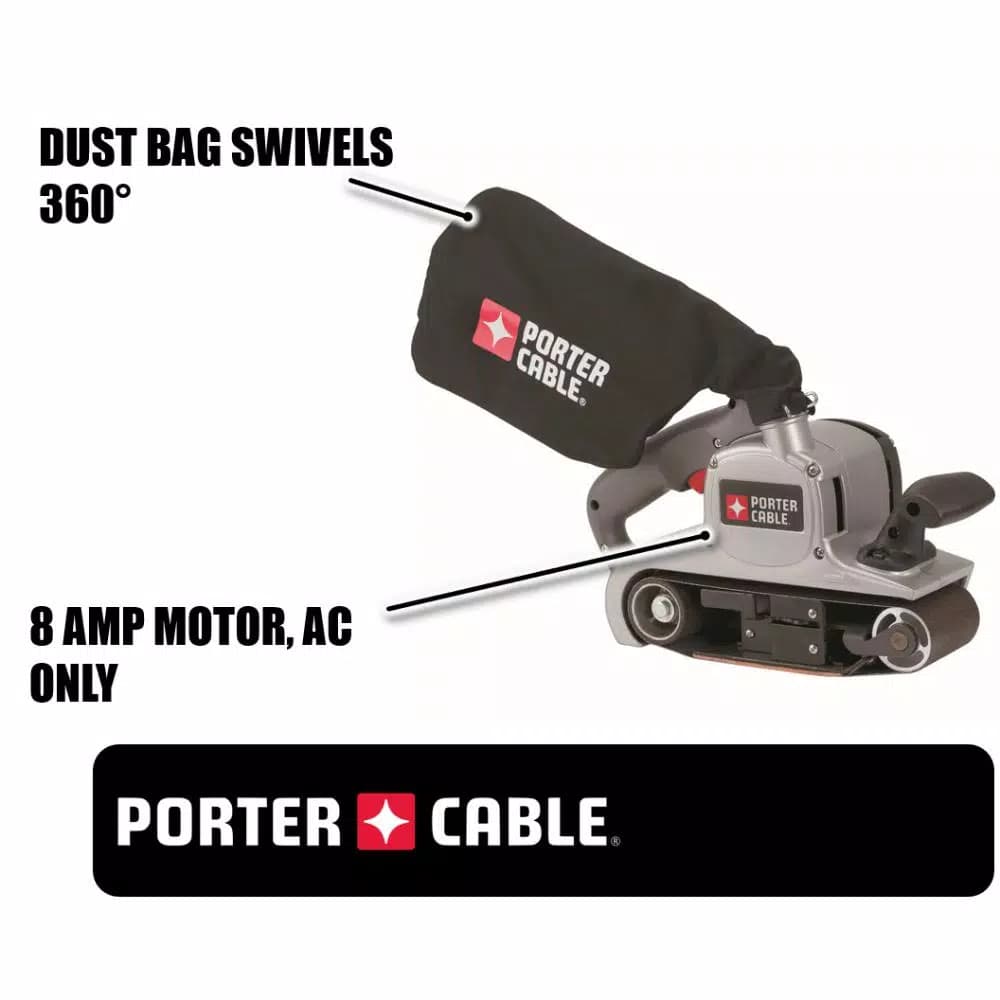 Porter-Cable 8 Amp 3 in. x 21 in. Variable Speed Belt Sander