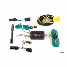 CURT Custom Vehicle-Trailer Wiring Harness for Lincoln MKT, 4-Way Flat Output T-Connector thumbnail 2
