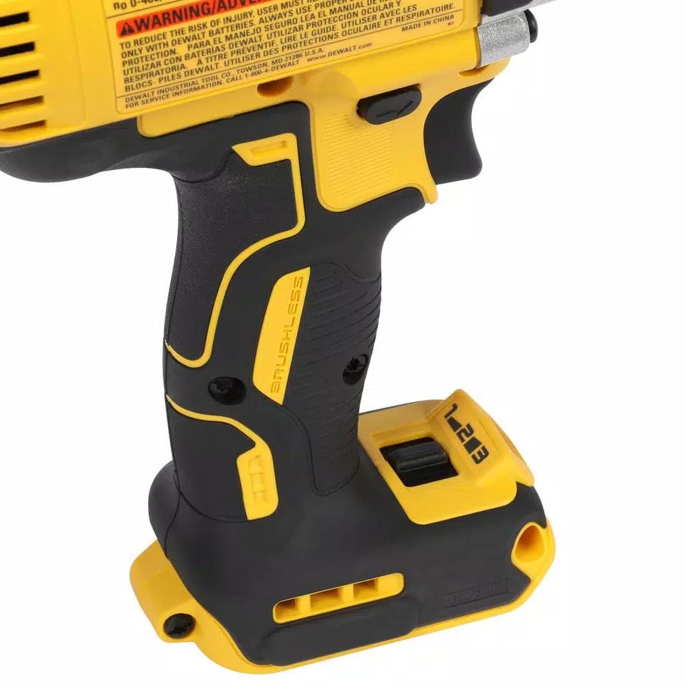 DEWALT 20V MAX XR Brushless 7/16 in. High Torque Impact Wrench with Quick Release Chuck (Tool-Only)