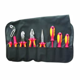 KNIPEX 7-Piece 1,000-Volt Insulated Hand Tool Set with Nylon Pouch thumbnail 2