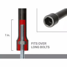 TEKTON 1/4 in. Nut Driver with Patented Three-Sided Handle thumbnail 13