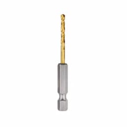 Milwaukee SHOCKWAVE 7/64 in. Titanium Twist Drill Bit, 1/4 in. Hex Shank thumbnail 5