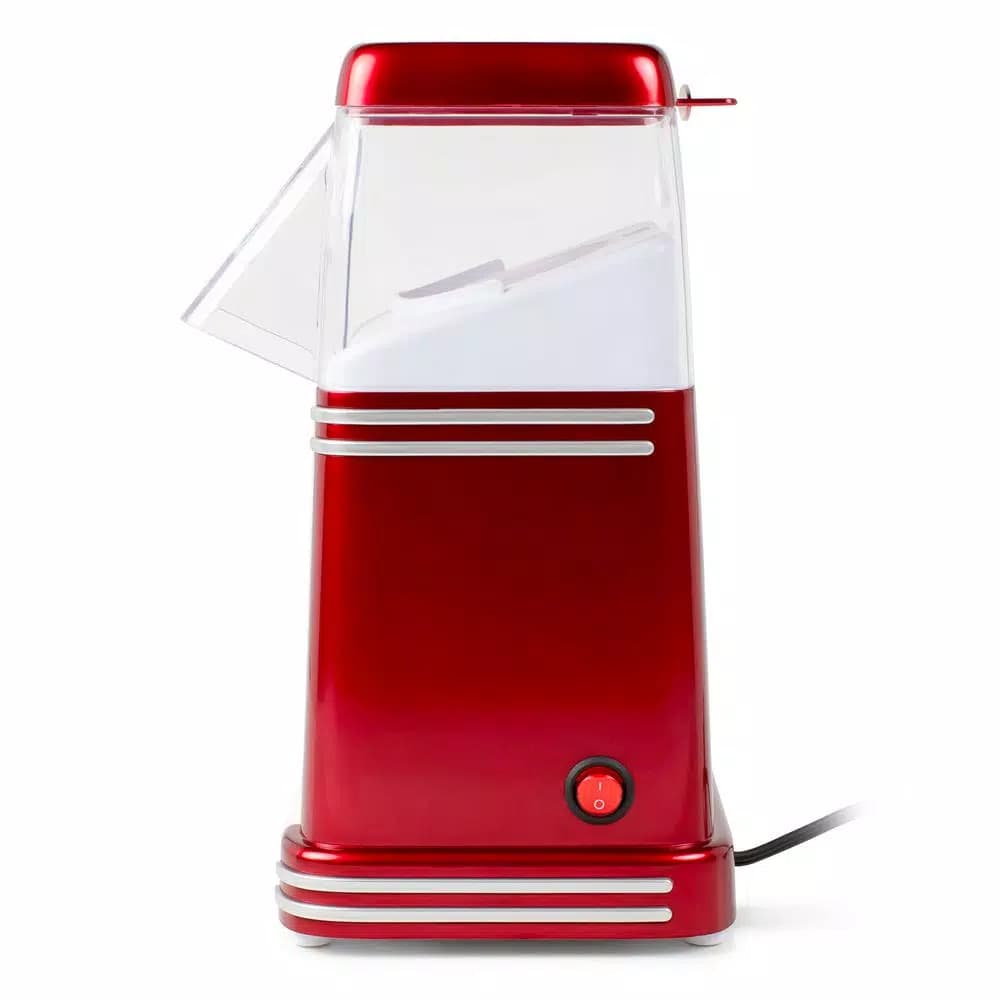 Nostalgia RHP310 Retro Series 8-Cup Hot Air Popcorn Maker, Red