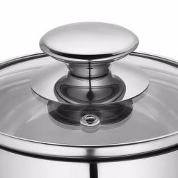 Frieling Küchenprofi 0.7 qt. Stainless Steel Stock Pot with Vented Glass Lid thumbnail 2