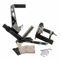 Husky 18-Gauge Engineered and Exotic Hardwood Flooring Nailer and Brad Nailer 2-Piece Combo Kit thumbnail 5