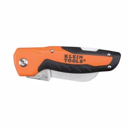 Klein Tools 2.5 in. Folding Cable Skinning Utility Knife with Replaceable Hawkbill Blade thumbnail 7