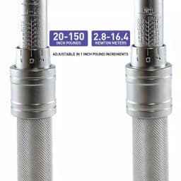 Capri Tools 1/4 in. Drive Industrial Torque Wrench, 30 to 150 in. lbs. / 4 to 16.4 Nm thumbnail 5