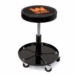 WEN 300 lb. Capacity Pneumatic Rolling Mechanic Stool with Tool Tray thumbnail 2