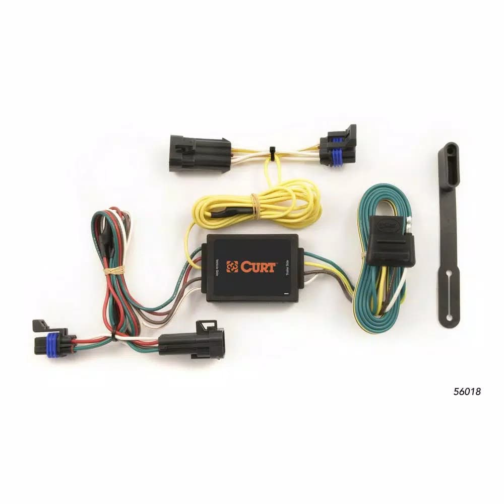 CURT Custom Vehicle-Trailer Wiring Harness for Saturn Vue, 4-Way Flat Output