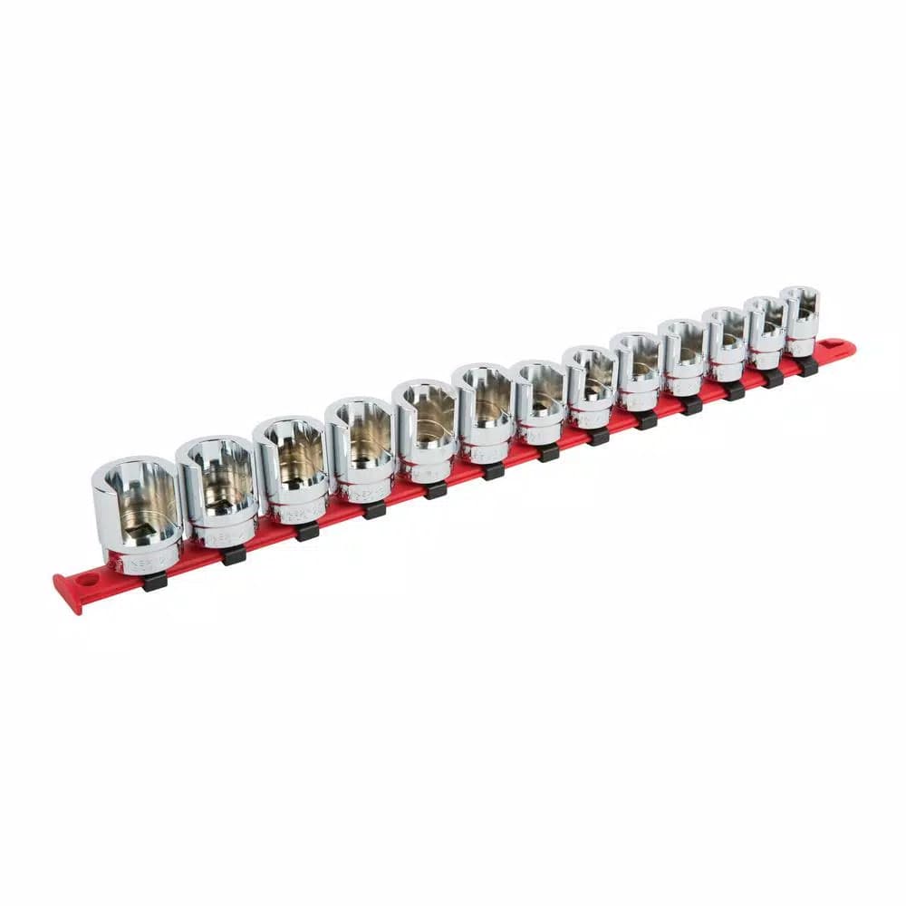 Sunex Tools 3/8 in. Drive Impact Socket Master Set, 9-Piece Intermediate Depth