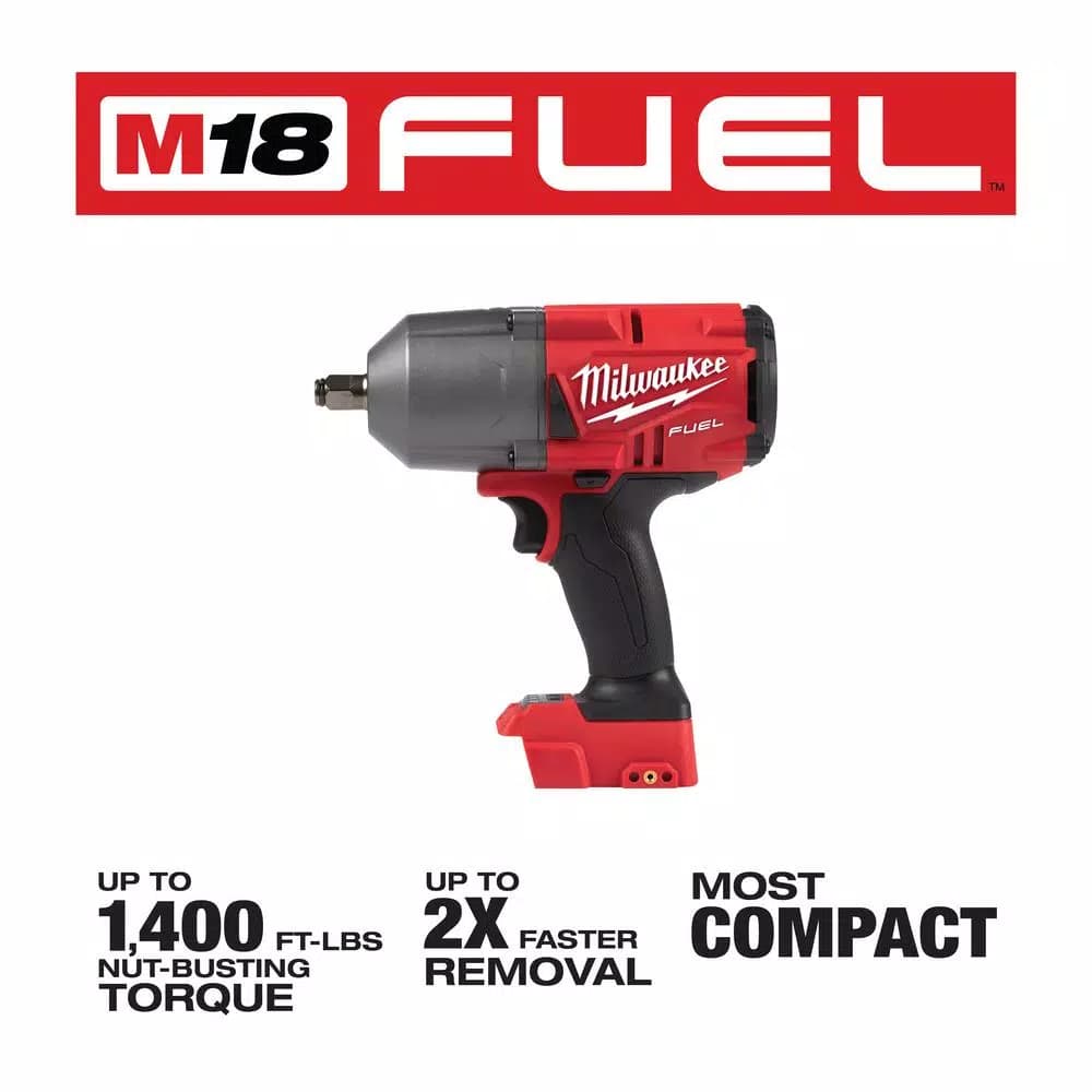 Milwaukee M18 FUEL 1/2 in. High Torque Impact Wrench with Friction Ring (Tool-Only)