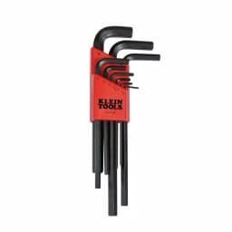 Klein Tools L-Style 9-Piece Metric Hex-Key Caddy Set, Alloy Steel L-Wrenches thumbnail 1