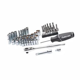 Husky 90-Piece Mechanic Tool Set with 28-Piece 3/8 in. Drive Pass-Through Socket Wrench Set thumbnail 2