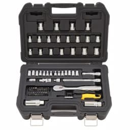 DEWALT 61-Piece 1/4 in. and 3/8 in. Drive Combination Socket Set thumbnail 1