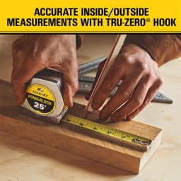 STANLEY PowerLock 35 ft. Tape Measure with Tru-Zero Hook thumbnail 7
