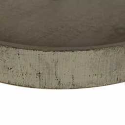 Kate and Laurel Woodmont Gray 3-Tiered Solid Wood Decorative Tray - Rustic Farmhouse Style thumbnail 2
