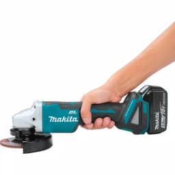 Makita 18V LXT Brushless 5 in. Cordless Angle Grinder Kit with 5.0Ah Battery & Charger thumbnail 8