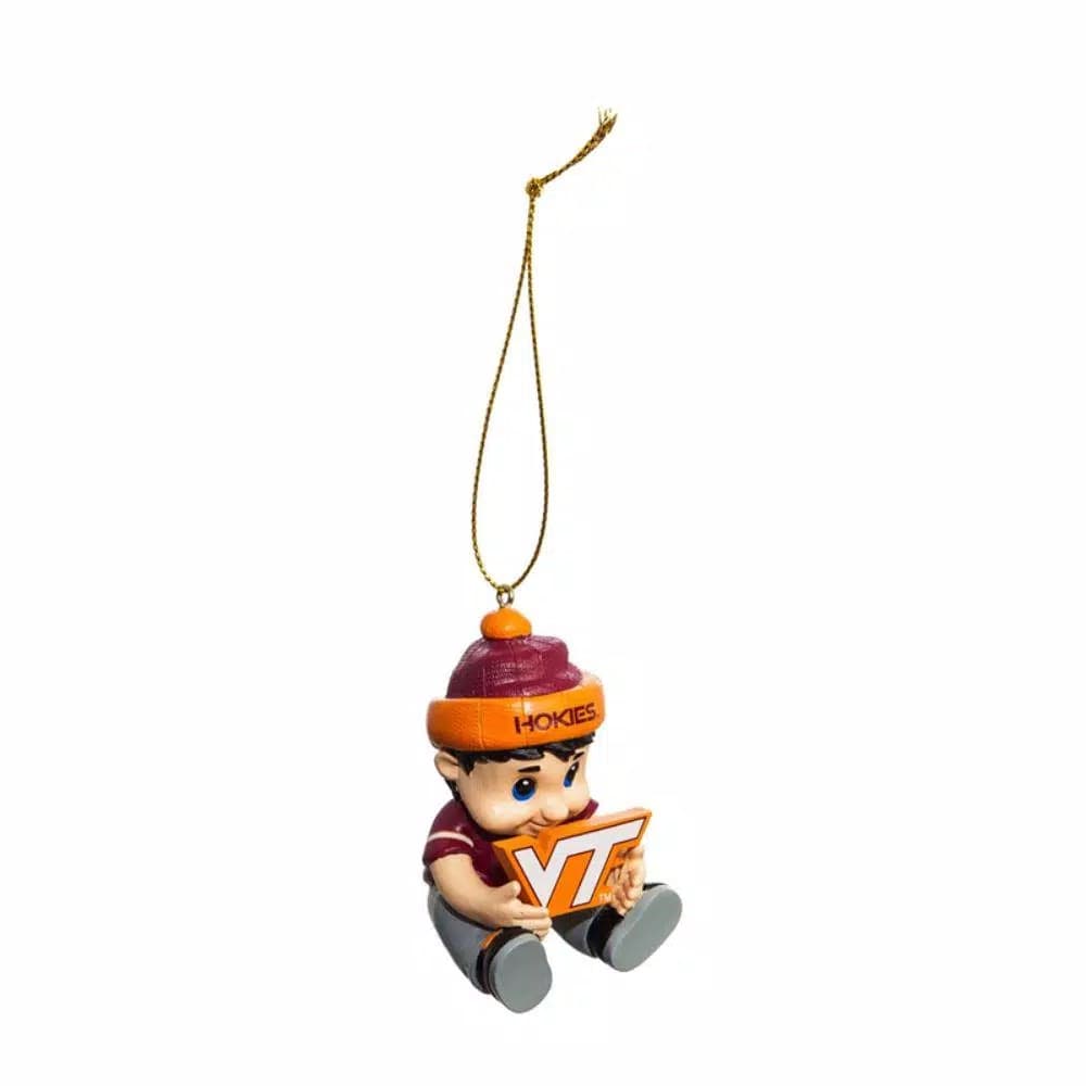 Team Sports America Virginia Tech NCAA New Lil Fan Christmas Ornament - Sports Themed Polyresin Keepsake