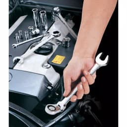 GearWrench 8-Piece SAE Flex Ratcheting Wrench Set thumbnail 2