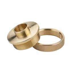 POWERTEC Short Shank Guide Bushing and Nut Set for Porter-Cable Style Router Bases thumbnail 2