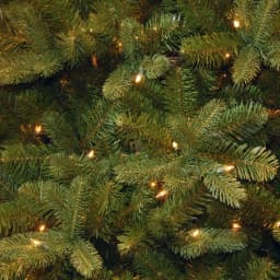 National Tree Company 7.5 ft. Pre-Lit Douglas Fir Down Swept Artificial Christmas Tree with 750 Clear Lights thumbnail 4