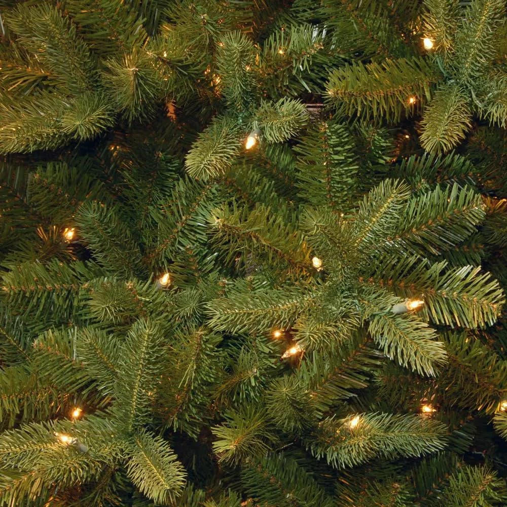 National Tree Company 7.5 ft. Pre-Lit Douglas Fir Down Swept Artificial Christmas Tree with 750 Clear Lights