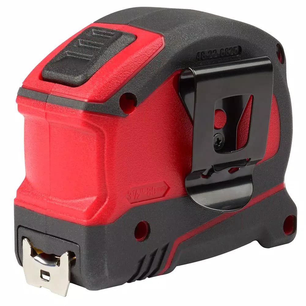 Milwaukee 26 ft. Compact Auto-Lock Tape Measure with Fractional Scale