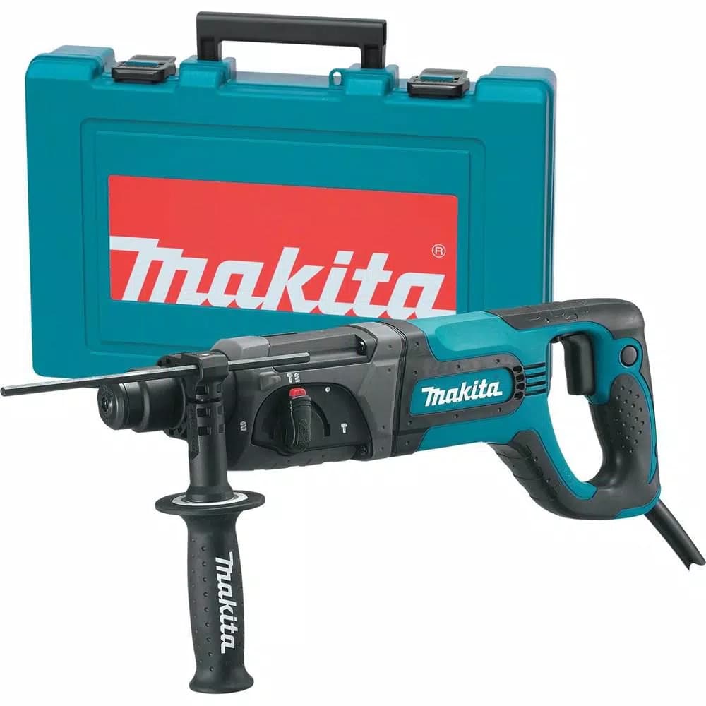 Makita HR2475 1 in. SDS-Plus Corded Rotary Hammer Drill, 7 Amp