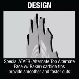 Makita 7-1/4 in. 24T Carbide-Tipped Ultra-Thin Kerf Framing Circular Saw Blade thumbnail 11