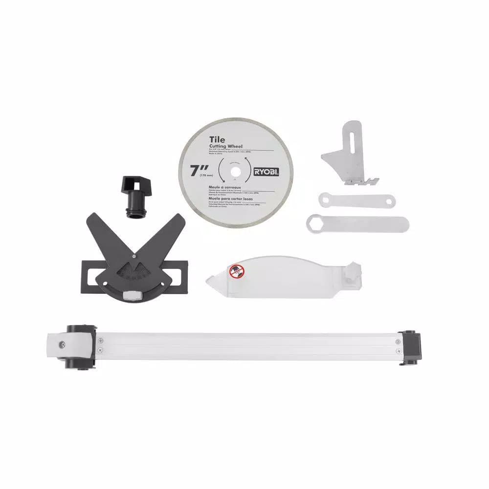 RYOBI 7 in. 0.75 HP Corded Tabletop Wet Tile Saw