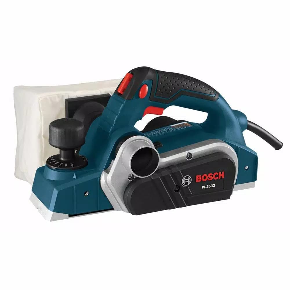 Bosch 6.5 Amp 3-1/4 in. Corded Planer Kit with Woodrazor Carbide Blades and Carrying Case