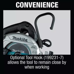 Makita 18V LXT Sub-Compact Brushless 6-1/2 in. Cordless Circular Saw (Tool Only) thumbnail 9