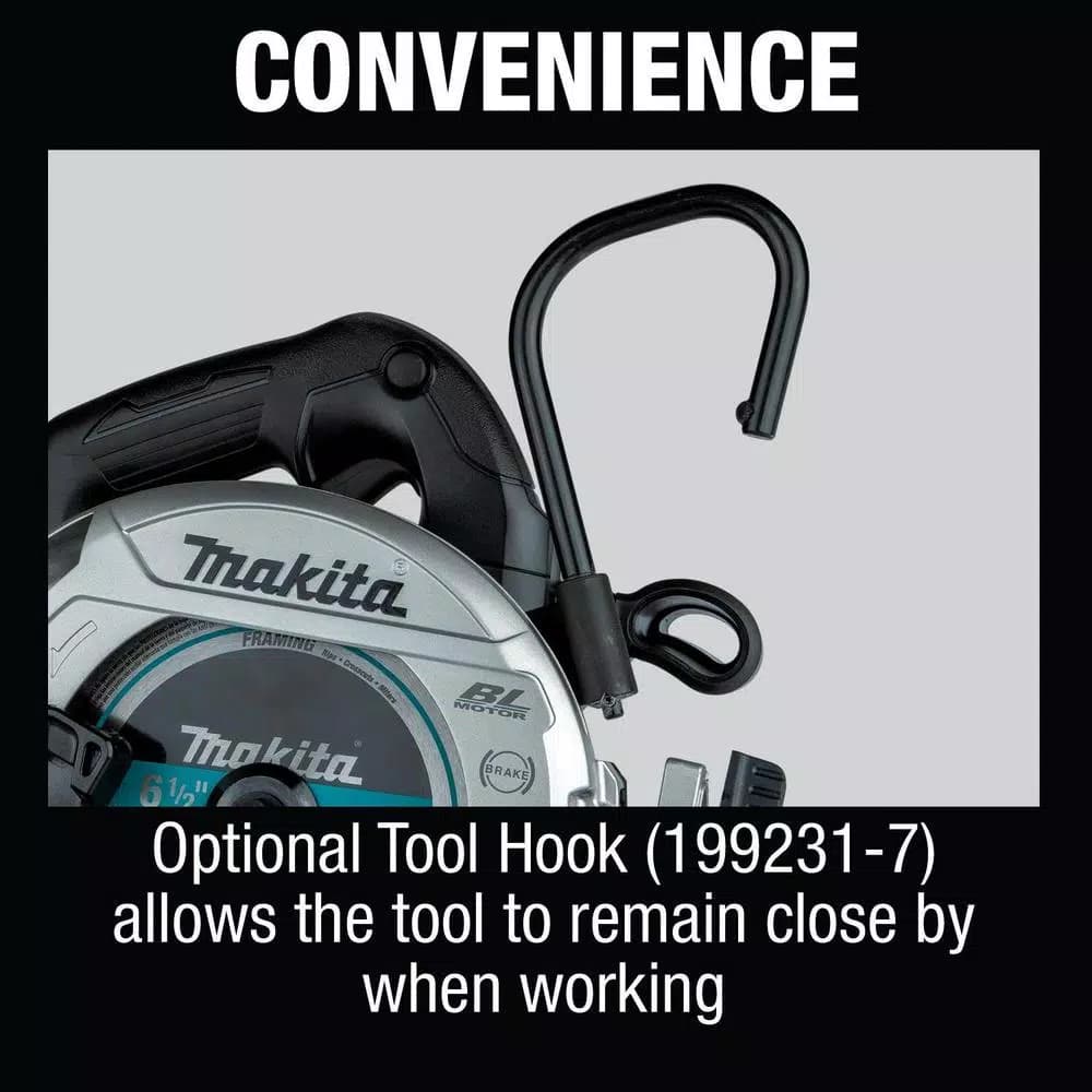 Makita 18V LXT Sub-Compact Brushless 6-1/2 in. Cordless Circular Saw (Tool Only)