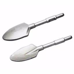 Stark 1-1/8 in. Hex Shank Clay Spade Steel Shovel Bit for Electric Demolition Jack Hammer thumbnail 2