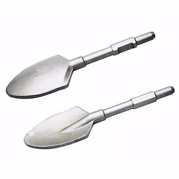 Stark 1-1/8 in. Hex Shank Clay Spade Steel Shovel Bit for Electric Demolition Jack Hammer