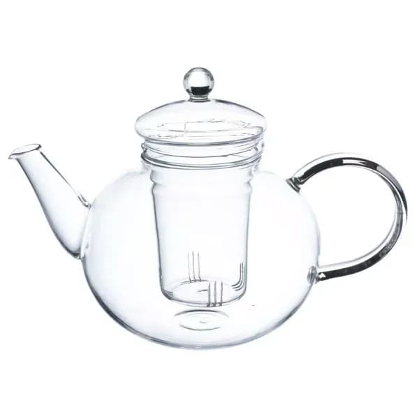 GROSCHE Monaco 42 oz. Borosilicate Glass Loose Leaf Teapot with Infuser