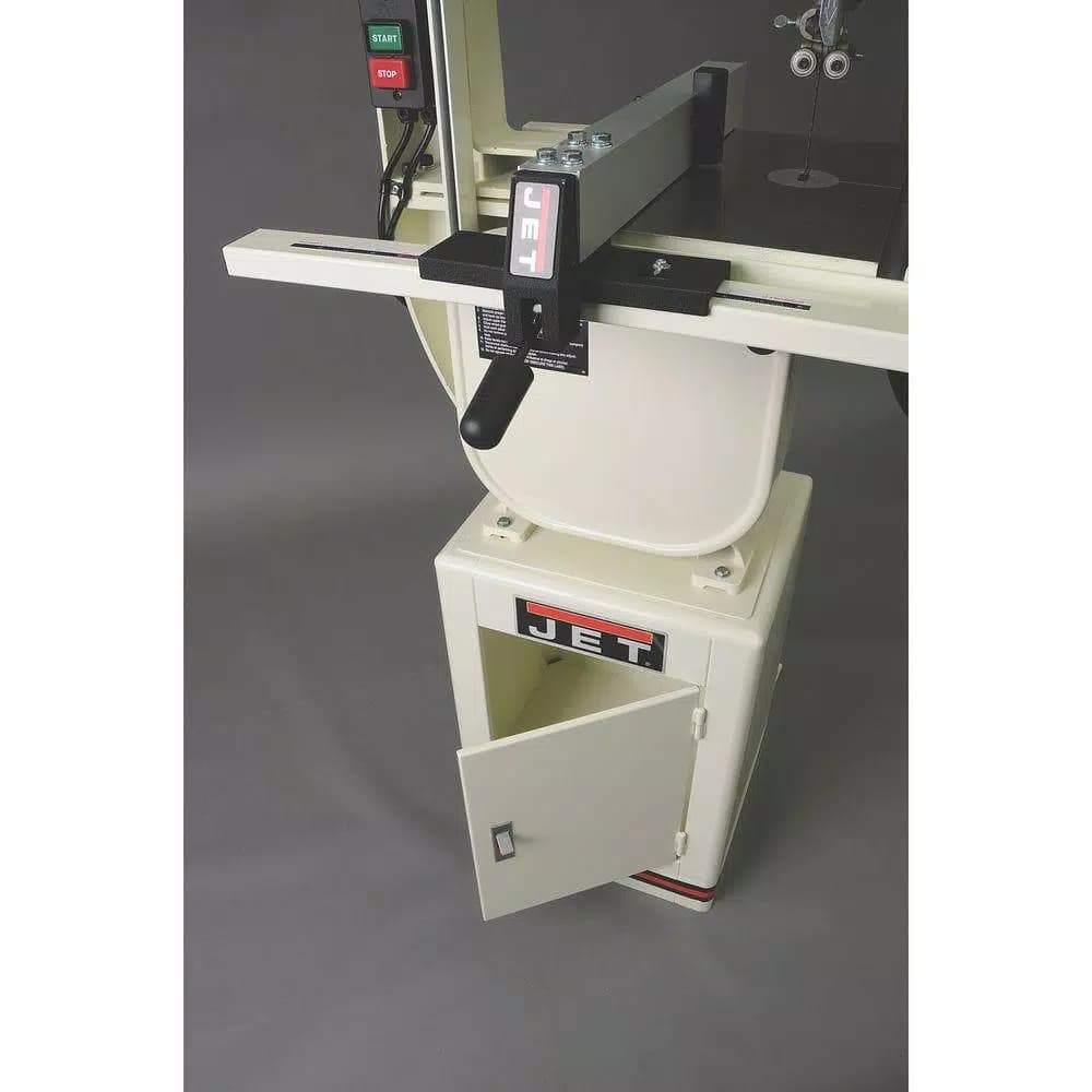 Jet JWBS-14DXPRO 14 in. Pro Woodworking Vertical Band Saw Kit with Closed Stand, 1.25 HP, 115/230V