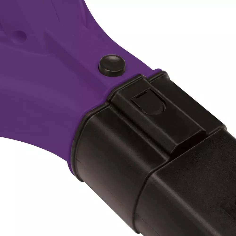 Sun Joe 10 Amp Electric Handheld Leaf Blower, 215 MPH, 240 CFM, 2-Speed, Purple