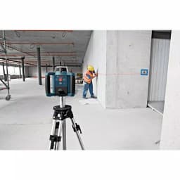 Bosch 1000 ft. Self-Leveling Rotary Laser Level Kit with Layout Beam & Remote Control thumbnail 10