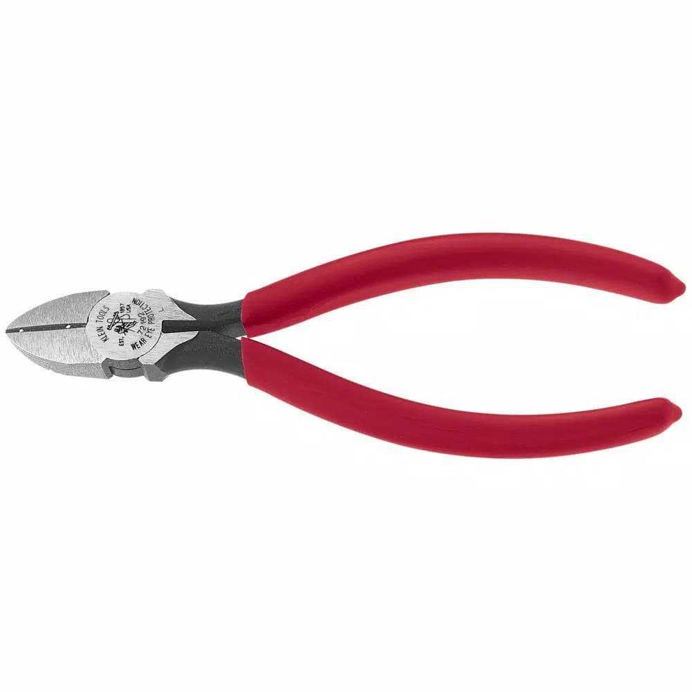 Klein Tools 6-1/8 in. Diagonal Telephone Pliers for Wire Cutting and Stripping